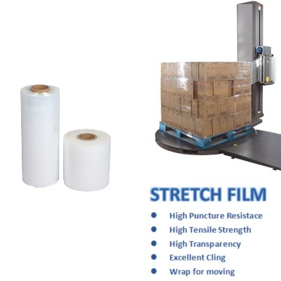 New 100% Lldpe Raw Material Stretch Film Pallet